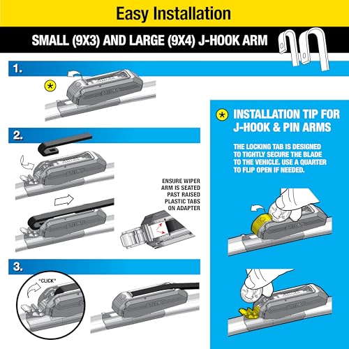 Rain-X 5079279-2 Latitude 2-In-1 Water Repellent Wiper Blades, 22 Inch Windshield Wipers (Pack Of 1), Automotive Replacement Windshield Wiper Blades With Patented Rain-X Water Repellency Formula