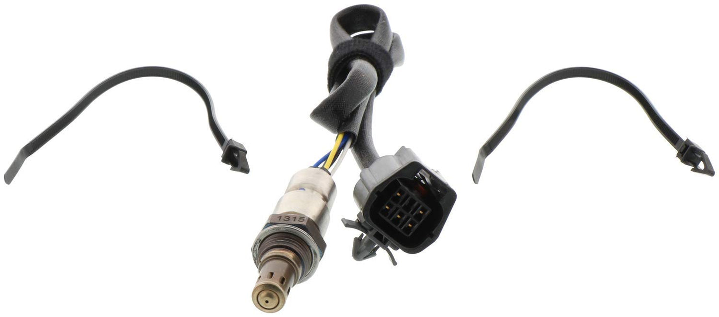 BOSCH 15730 Premium Universal Fit Oxygen Sensor - Compatible with Select Acura, Audi, Buick, Cadillac, Chevrolet, Dodge, GMC, Honda, Hyundai, Infiniti, Jaguar, Jeep, Kia, Mazda, Nissan, Subaru + More