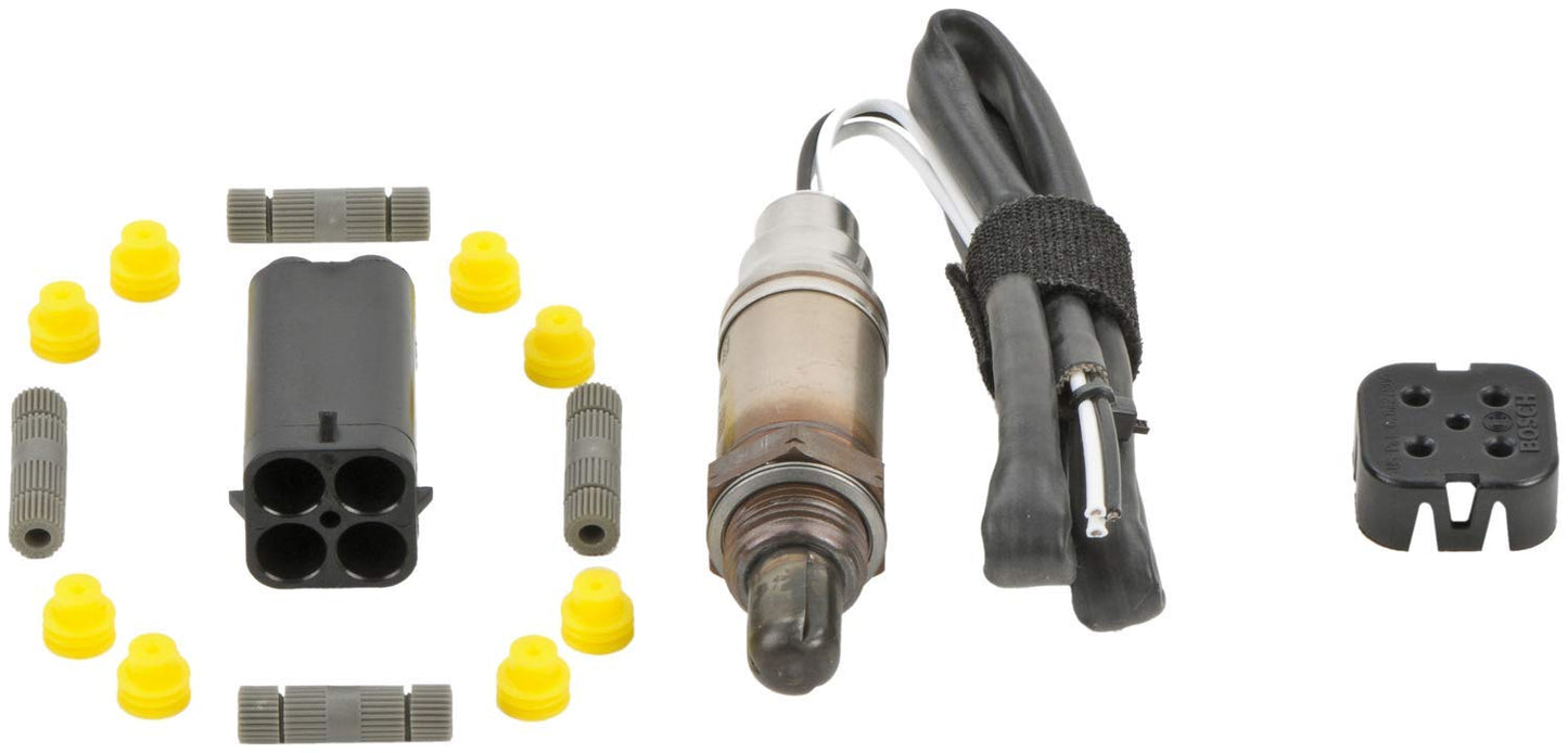 BOSCH 15730 Premium Universal Fit Oxygen Sensor - Compatible with Select Acura, Audi, Buick, Cadillac, Chevrolet, Dodge, GMC, Honda, Hyundai, Infiniti, Jaguar, Jeep, Kia, Mazda, Nissan, Subaru + More