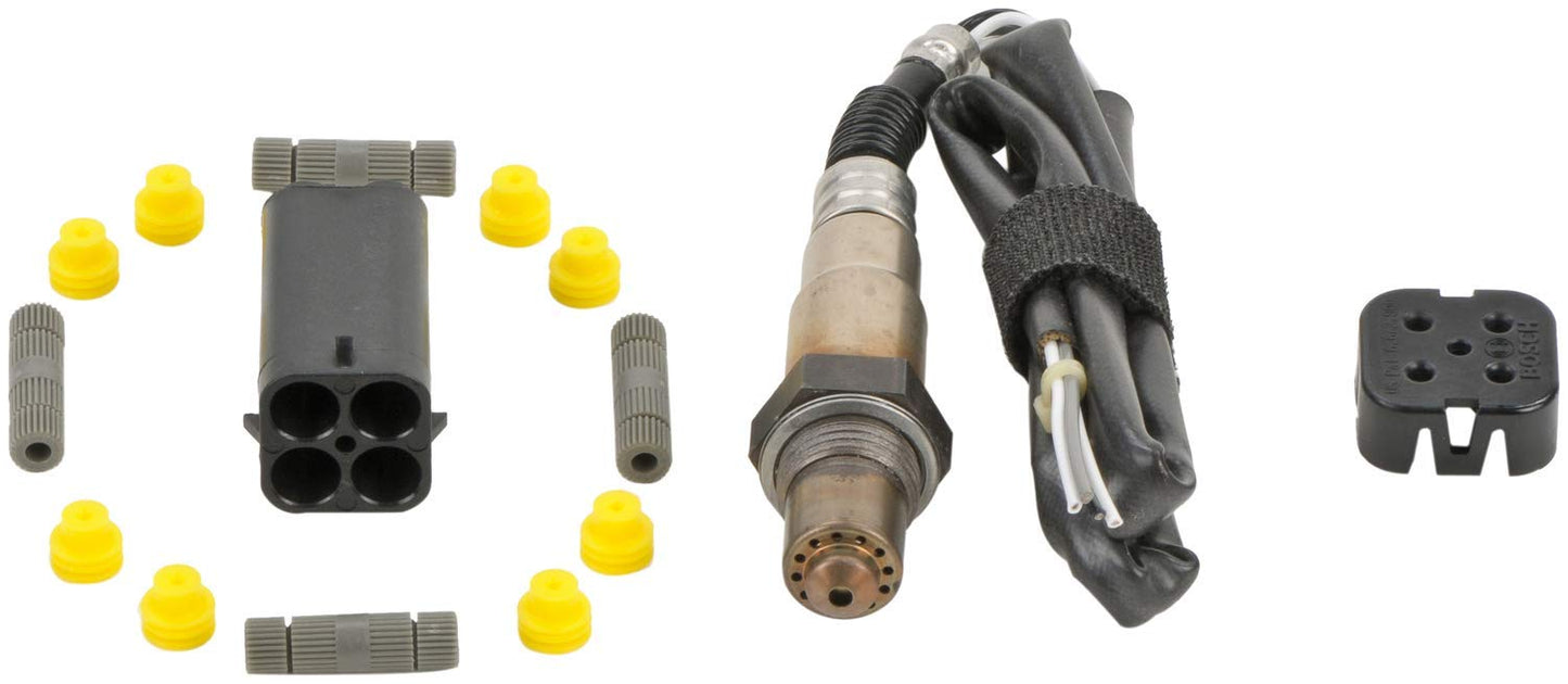 BOSCH 15730 Premium Universal Fit Oxygen Sensor - Compatible with Select Acura, Audi, Buick, Cadillac, Chevrolet, Dodge, GMC, Honda, Hyundai, Infiniti, Jaguar, Jeep, Kia, Mazda, Nissan, Subaru + More