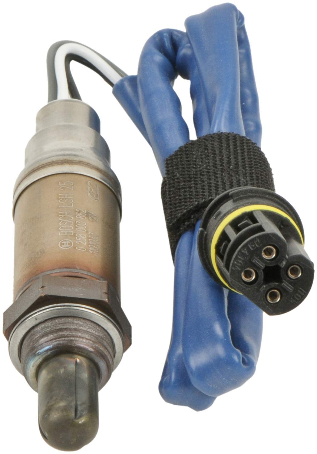 BOSCH 15730 Premium Universal Fit Oxygen Sensor - Compatible with Select Acura, Audi, Buick, Cadillac, Chevrolet, Dodge, GMC, Honda, Hyundai, Infiniti, Jaguar, Jeep, Kia, Mazda, Nissan, Subaru + More