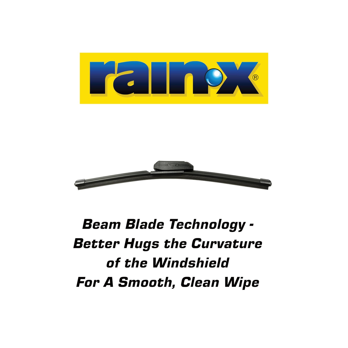 Rain-X 5079279-2 Latitude 2-In-1 Water Repellent Wiper Blades, 22 Inch Windshield Wipers (Pack Of 1), Automotive Replacement Windshield Wiper Blades With Patented Rain-X Water Repellency Formula