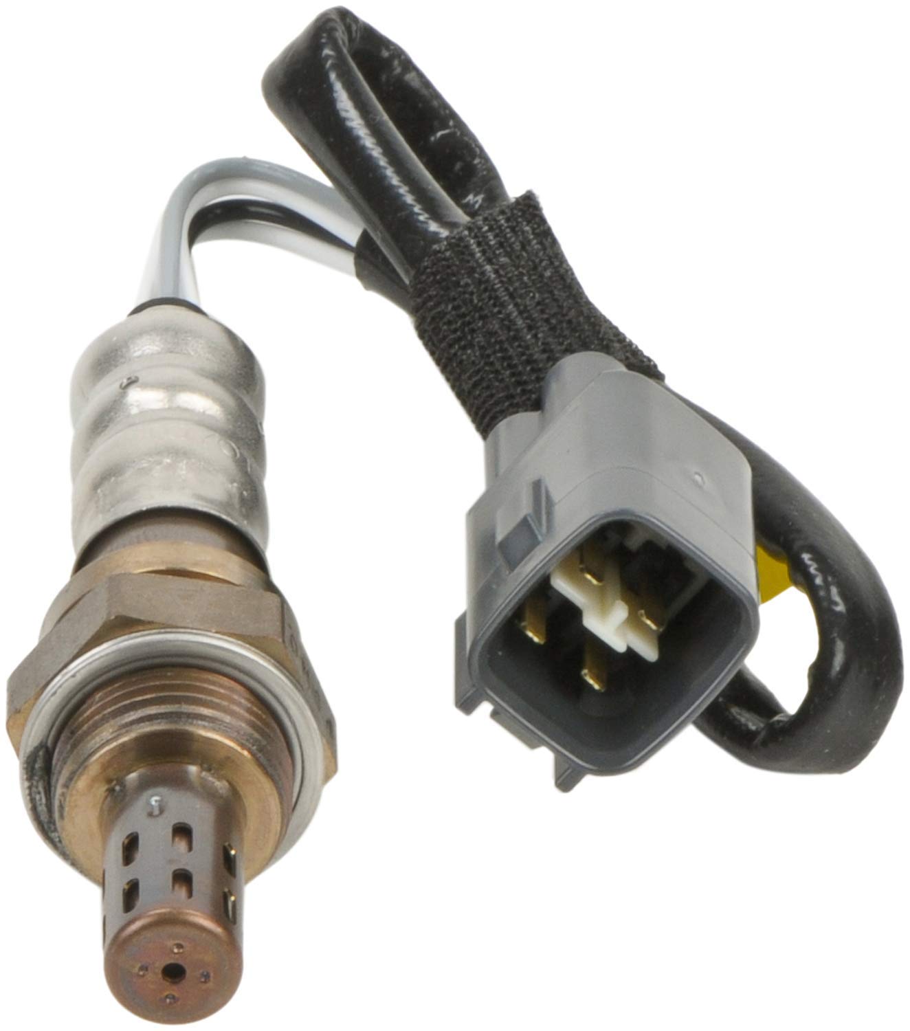 BOSCH 15730 Premium Universal Fit Oxygen Sensor - Compatible with Select Acura, Audi, Buick, Cadillac, Chevrolet, Dodge, GMC, Honda, Hyundai, Infiniti, Jaguar, Jeep, Kia, Mazda, Nissan, Subaru + More