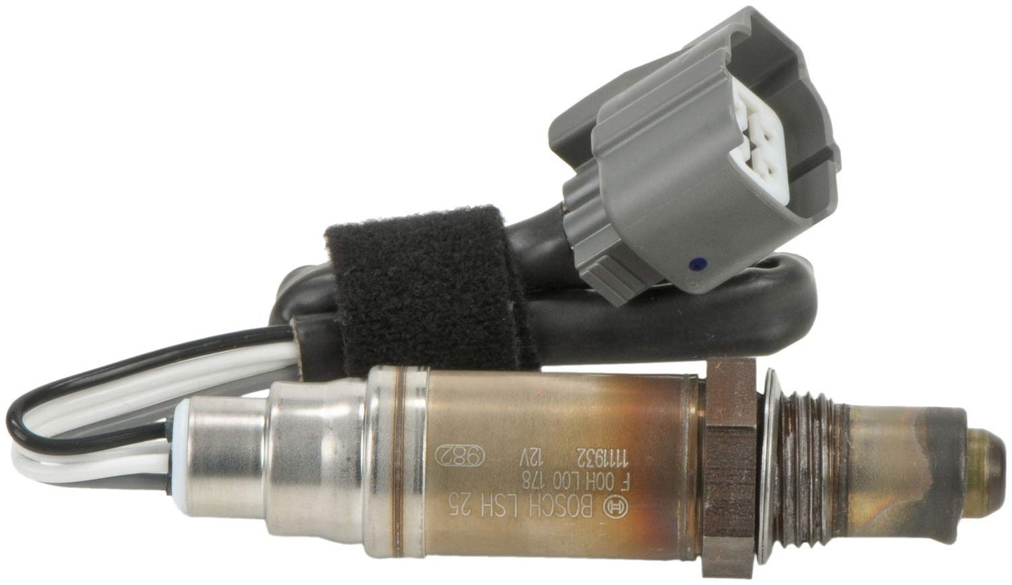 BOSCH 15730 Premium Universal Fit Oxygen Sensor - Compatible with Select Acura, Audi, Buick, Cadillac, Chevrolet, Dodge, GMC, Honda, Hyundai, Infiniti, Jaguar, Jeep, Kia, Mazda, Nissan, Subaru + More