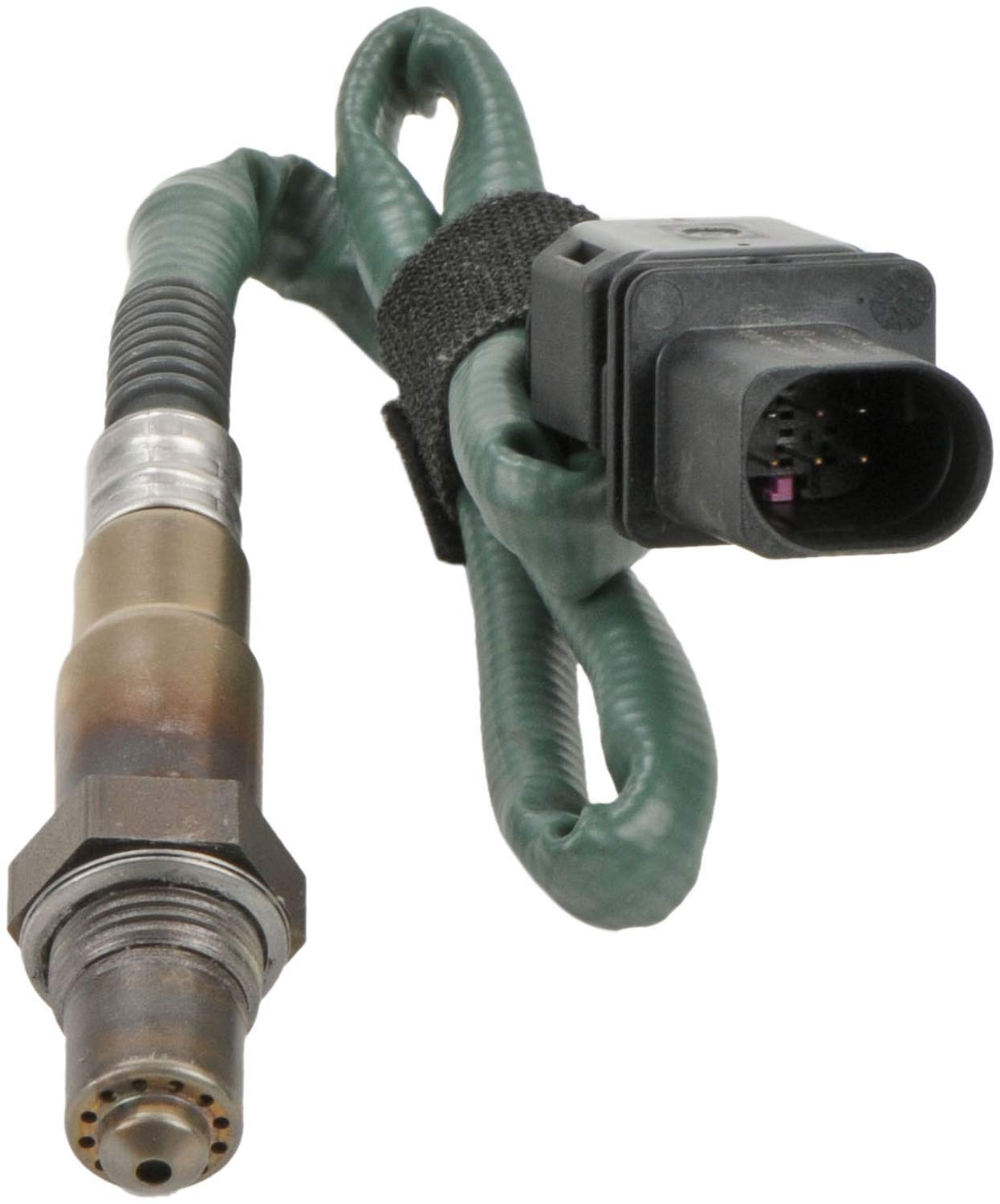 BOSCH 15730 Premium Universal Fit Oxygen Sensor - Compatible with Select Acura, Audi, Buick, Cadillac, Chevrolet, Dodge, GMC, Honda, Hyundai, Infiniti, Jaguar, Jeep, Kia, Mazda, Nissan, Subaru + More