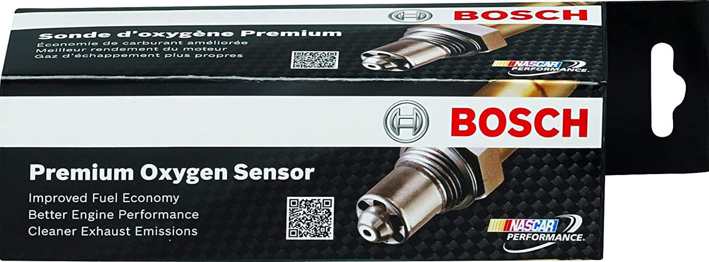 BOSCH 15730 Premium Universal Fit Oxygen Sensor - Compatible with Select Acura, Audi, Buick, Cadillac, Chevrolet, Dodge, GMC, Honda, Hyundai, Infiniti, Jaguar, Jeep, Kia, Mazda, Nissan, Subaru + More