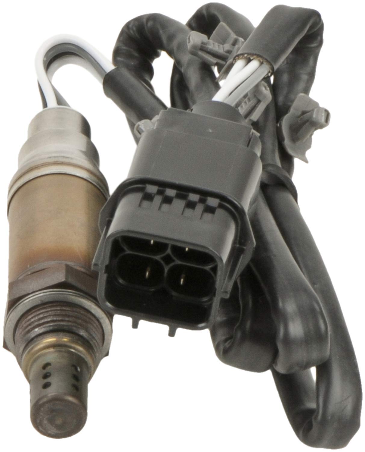 BOSCH 15730 Premium Universal Fit Oxygen Sensor - Compatible with Select Acura, Audi, Buick, Cadillac, Chevrolet, Dodge, GMC, Honda, Hyundai, Infiniti, Jaguar, Jeep, Kia, Mazda, Nissan, Subaru + More