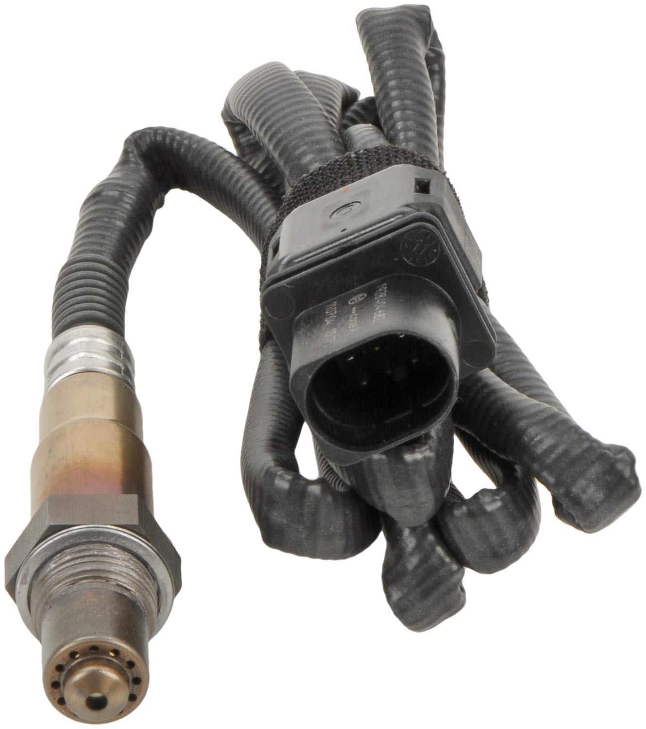 BOSCH 15730 Premium Universal Fit Oxygen Sensor - Compatible with Select Acura, Audi, Buick, Cadillac, Chevrolet, Dodge, GMC, Honda, Hyundai, Infiniti, Jaguar, Jeep, Kia, Mazda, Nissan, Subaru + More