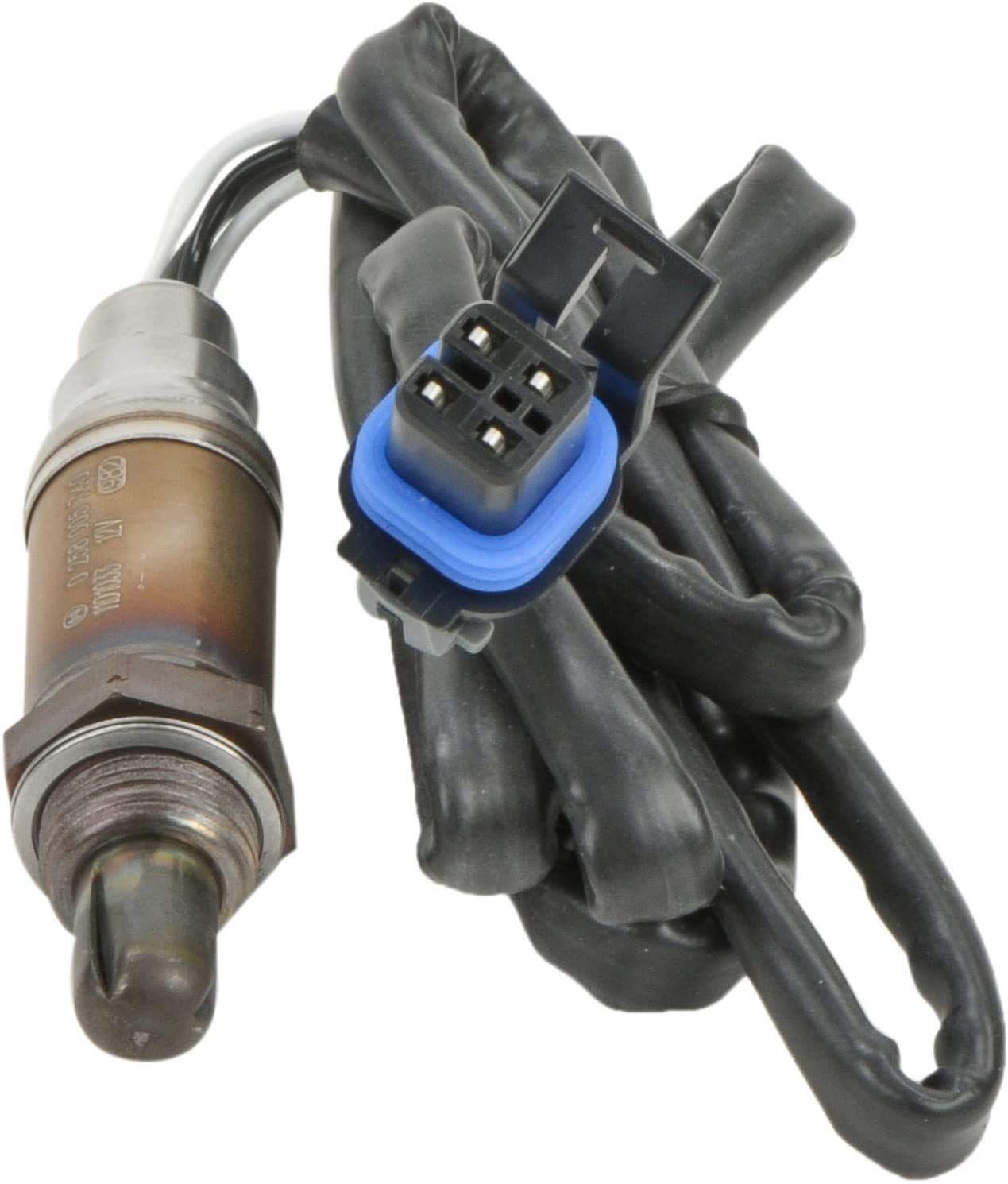 BOSCH 15730 Premium Universal Fit Oxygen Sensor - Compatible with Select Acura, Audi, Buick, Cadillac, Chevrolet, Dodge, GMC, Honda, Hyundai, Infiniti, Jaguar, Jeep, Kia, Mazda, Nissan, Subaru + More