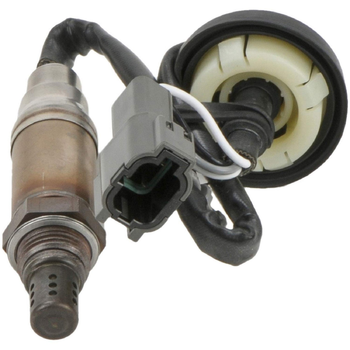 BOSCH 15730 Premium Universal Fit Oxygen Sensor - Compatible with Select Acura, Audi, Buick, Cadillac, Chevrolet, Dodge, GMC, Honda, Hyundai, Infiniti, Jaguar, Jeep, Kia, Mazda, Nissan, Subaru + More