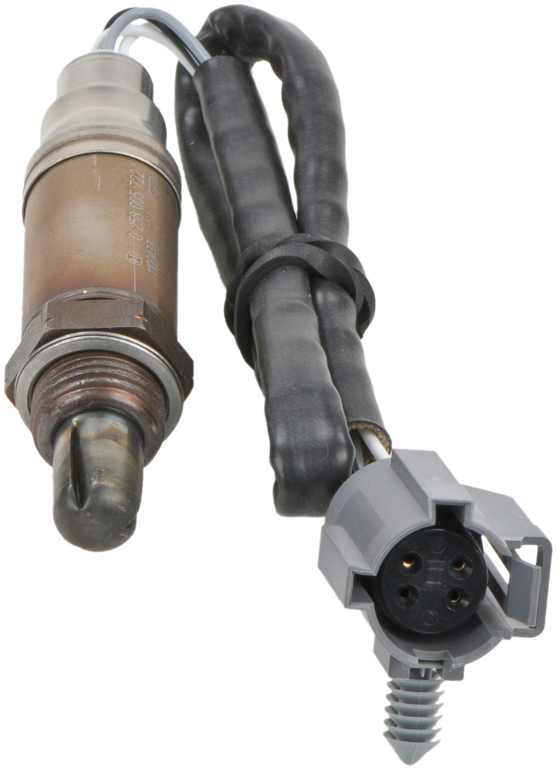 BOSCH 15730 Premium Universal Fit Oxygen Sensor - Compatible with Select Acura, Audi, Buick, Cadillac, Chevrolet, Dodge, GMC, Honda, Hyundai, Infiniti, Jaguar, Jeep, Kia, Mazda, Nissan, Subaru + More