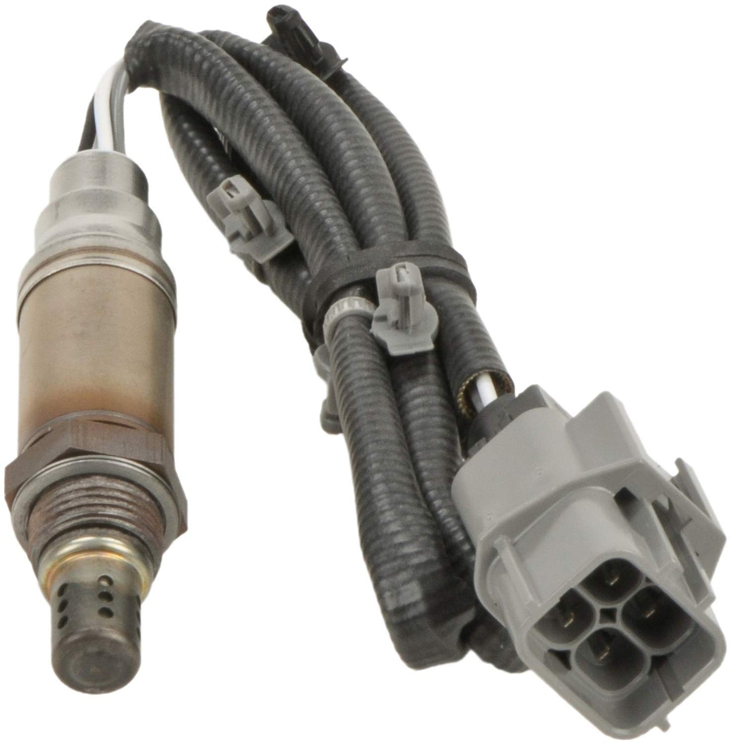 BOSCH 15730 Premium Universal Fit Oxygen Sensor - Compatible with Select Acura, Audi, Buick, Cadillac, Chevrolet, Dodge, GMC, Honda, Hyundai, Infiniti, Jaguar, Jeep, Kia, Mazda, Nissan, Subaru + More