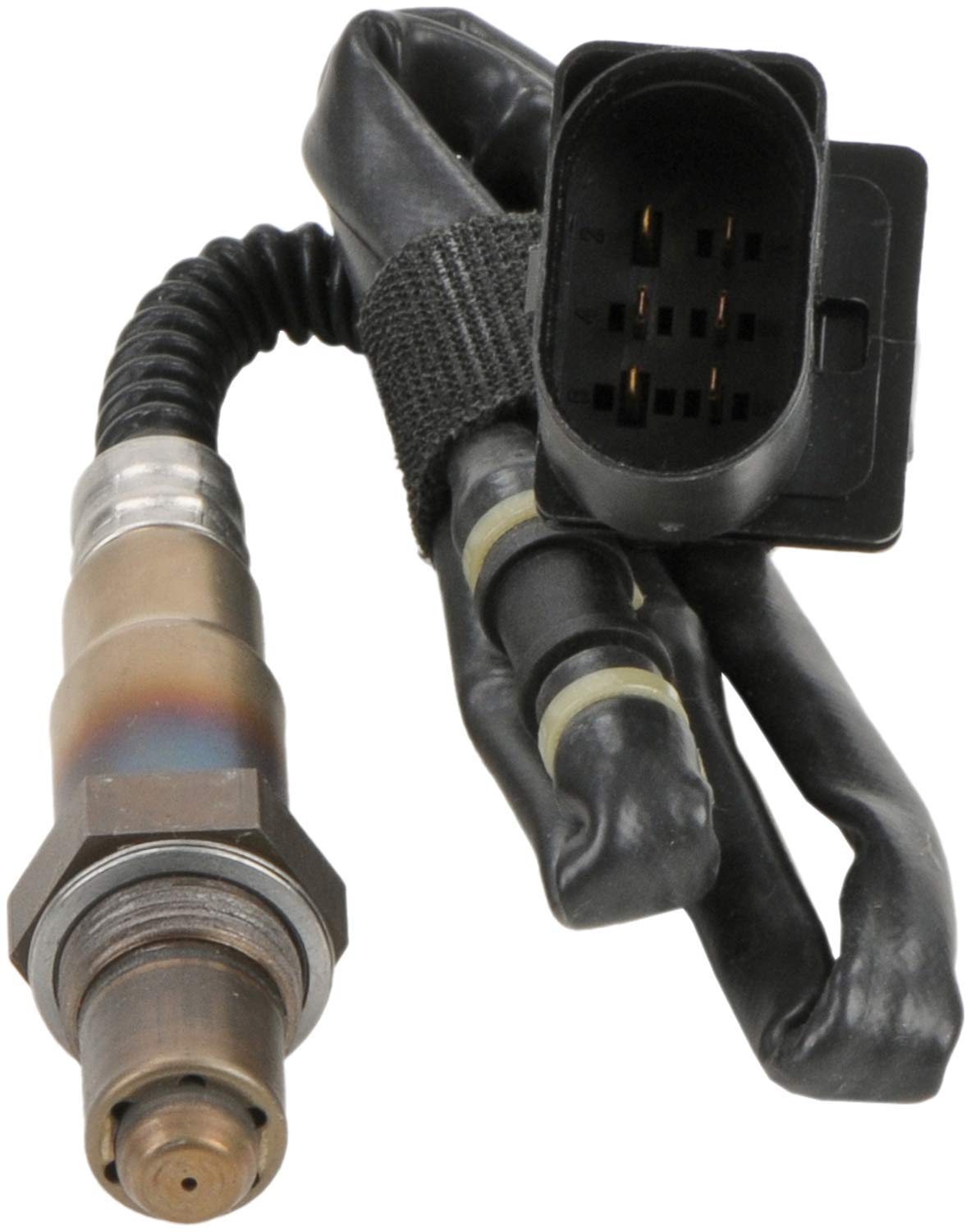 BOSCH 15730 Premium Universal Fit Oxygen Sensor - Compatible with Select Acura, Audi, Buick, Cadillac, Chevrolet, Dodge, GMC, Honda, Hyundai, Infiniti, Jaguar, Jeep, Kia, Mazda, Nissan, Subaru + More