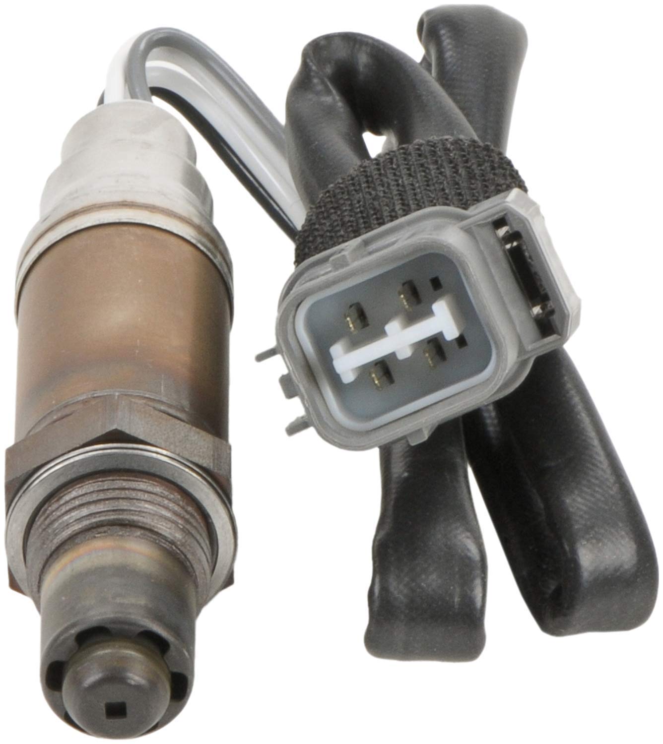 BOSCH 15730 Premium Universal Fit Oxygen Sensor - Compatible with Select Acura, Audi, Buick, Cadillac, Chevrolet, Dodge, GMC, Honda, Hyundai, Infiniti, Jaguar, Jeep, Kia, Mazda, Nissan, Subaru + More