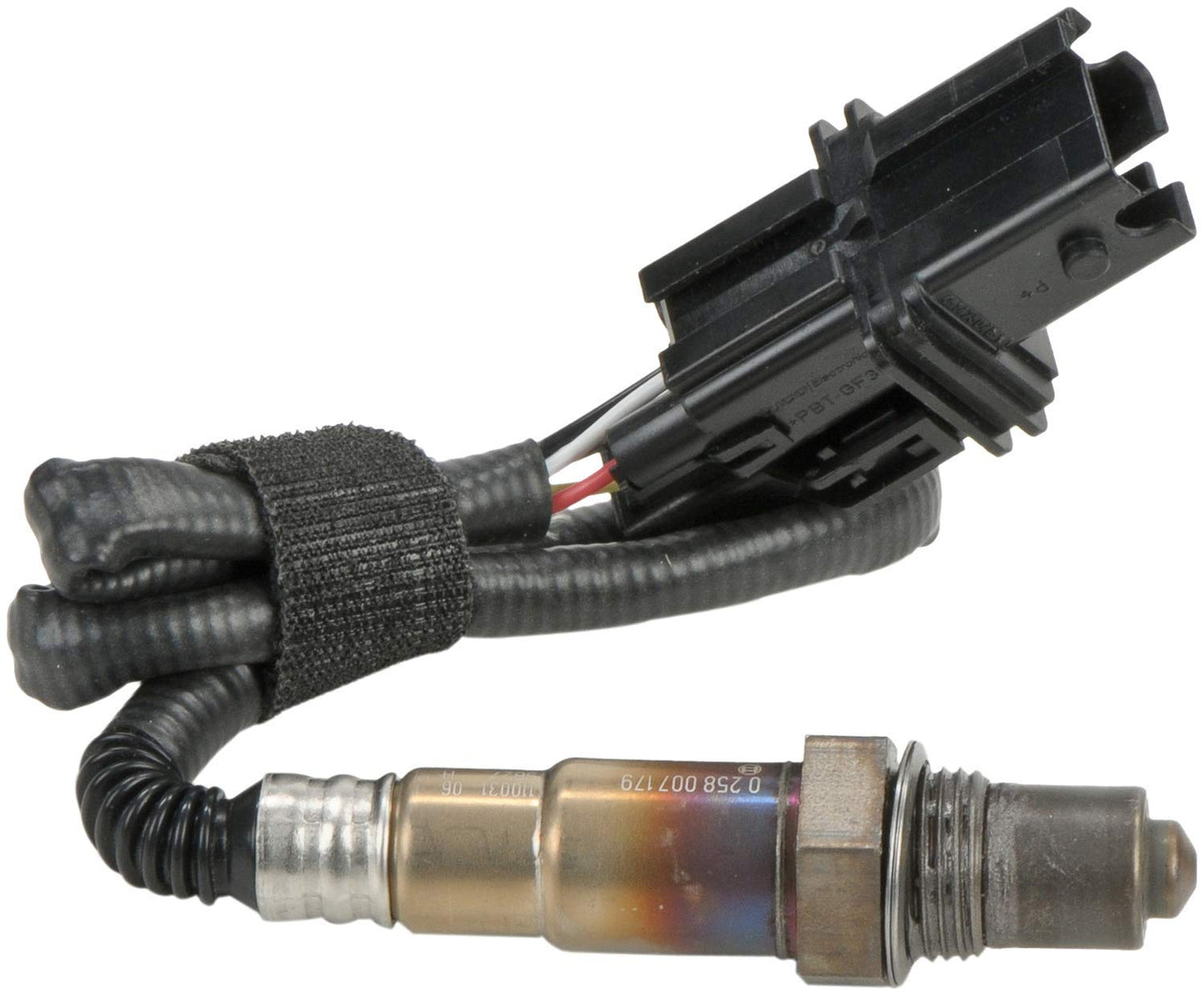 BOSCH 15730 Premium Universal Fit Oxygen Sensor - Compatible with Select Acura, Audi, Buick, Cadillac, Chevrolet, Dodge, GMC, Honda, Hyundai, Infiniti, Jaguar, Jeep, Kia, Mazda, Nissan, Subaru + More