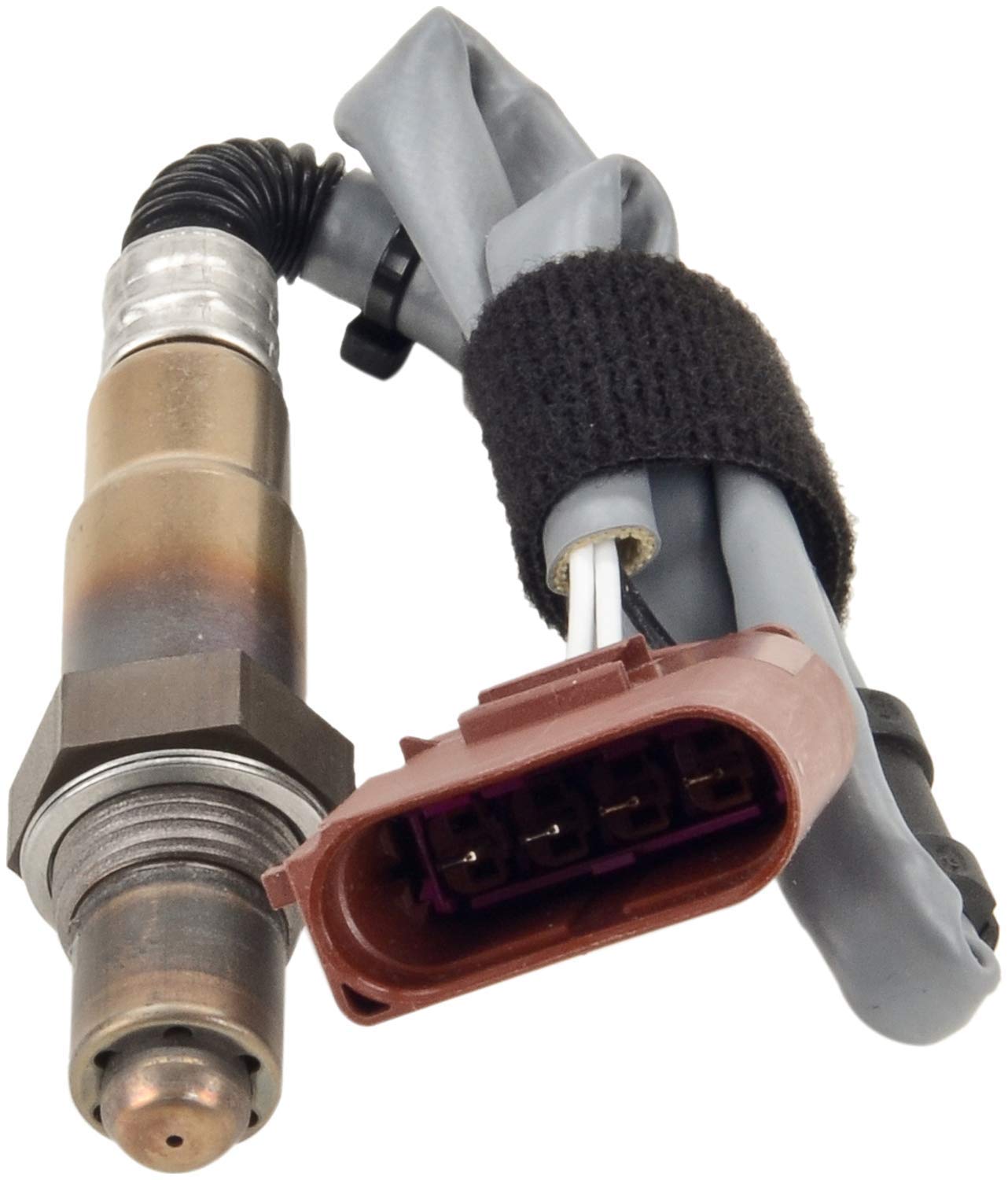 BOSCH 15730 Premium Universal Fit Oxygen Sensor - Compatible with Select Acura, Audi, Buick, Cadillac, Chevrolet, Dodge, GMC, Honda, Hyundai, Infiniti, Jaguar, Jeep, Kia, Mazda, Nissan, Subaru + More