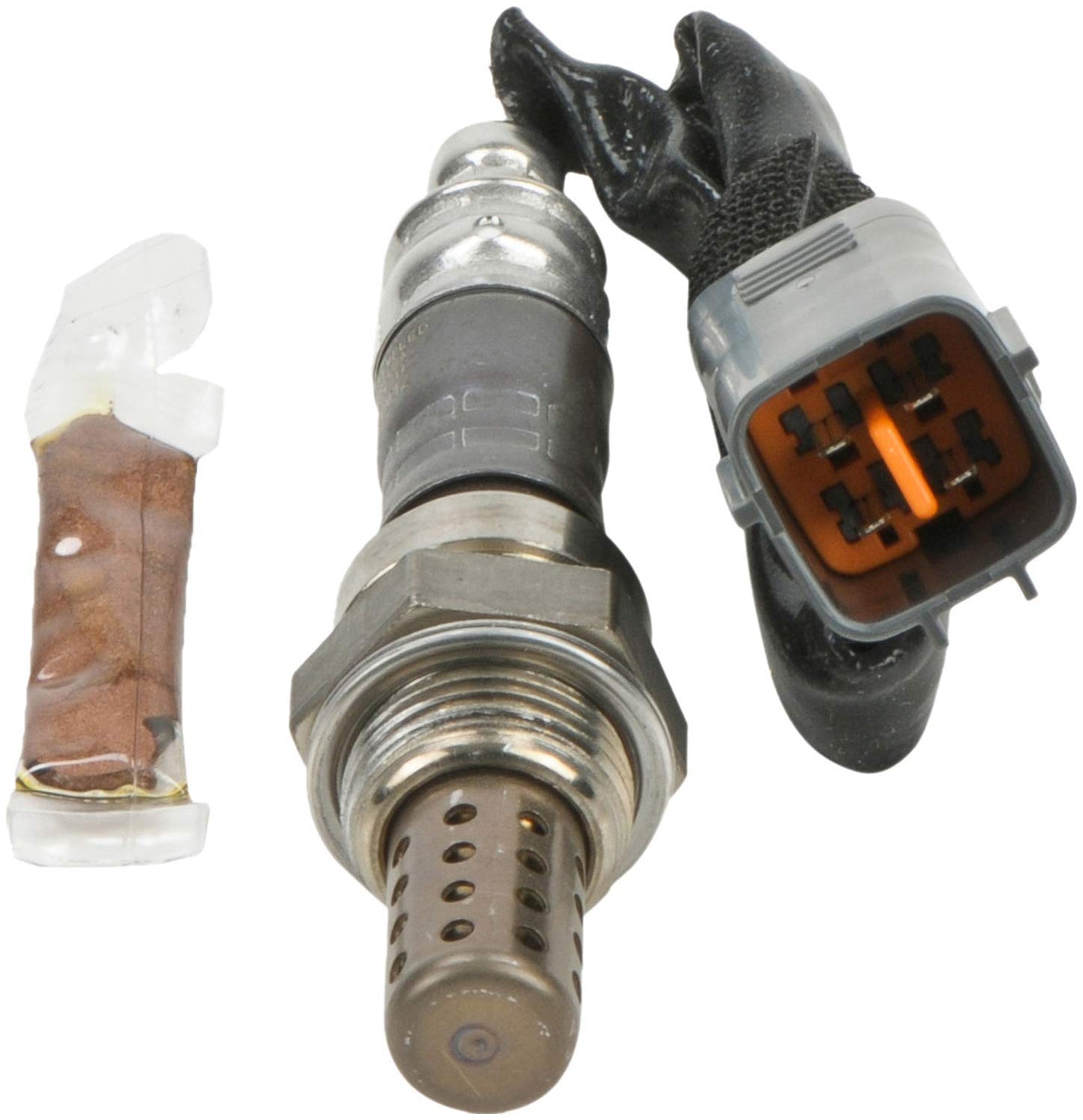 BOSCH 15730 Premium Universal Fit Oxygen Sensor - Compatible with Select Acura, Audi, Buick, Cadillac, Chevrolet, Dodge, GMC, Honda, Hyundai, Infiniti, Jaguar, Jeep, Kia, Mazda, Nissan, Subaru + More