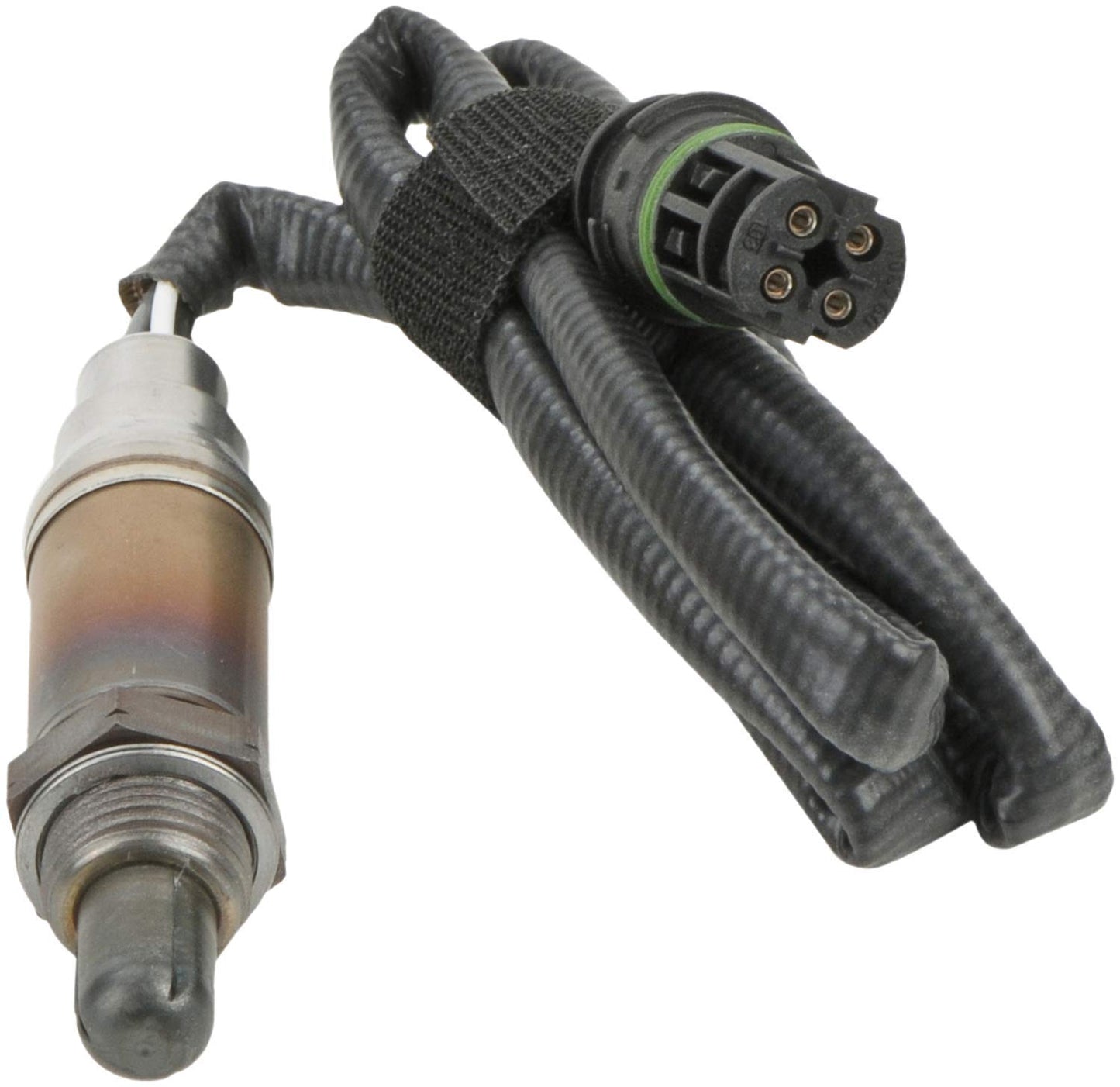 BOSCH 15730 Premium Universal Fit Oxygen Sensor - Compatible with Select Acura, Audi, Buick, Cadillac, Chevrolet, Dodge, GMC, Honda, Hyundai, Infiniti, Jaguar, Jeep, Kia, Mazda, Nissan, Subaru + More