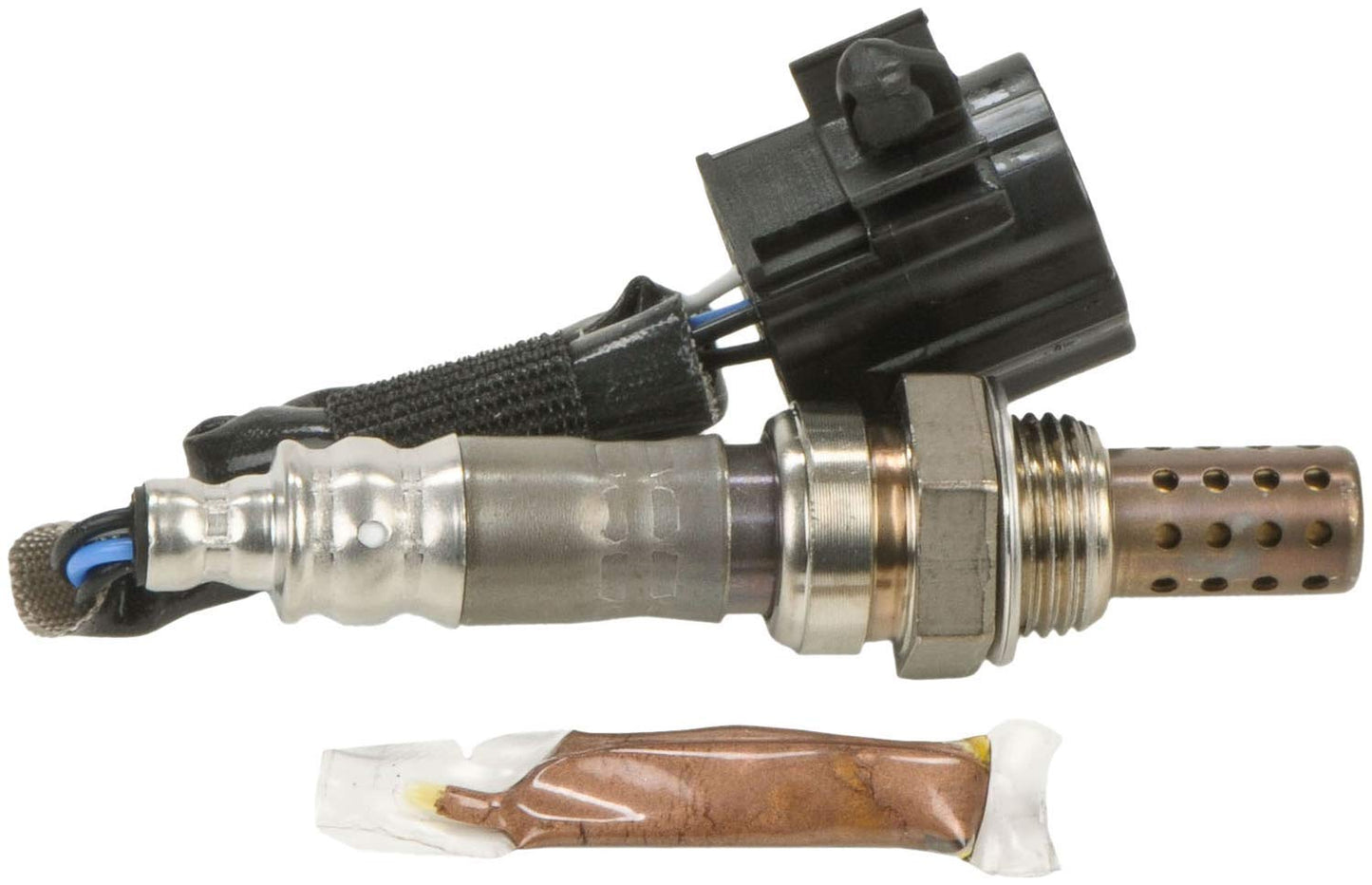 BOSCH 15730 Premium Universal Fit Oxygen Sensor - Compatible with Select Acura, Audi, Buick, Cadillac, Chevrolet, Dodge, GMC, Honda, Hyundai, Infiniti, Jaguar, Jeep, Kia, Mazda, Nissan, Subaru + More